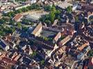 Photos aériennes de Colmar (68000) | Haut-Rhin, Alsace, France - Photo réf. E123811 - Le Temple Saint-Matthieu