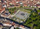 Photos aériennes de Colmar (68000) | Haut-Rhin, Alsace, France - Photo réf. E123814 - La Place Rapp et la Statue du Général du même nom.