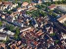 Photos aériennes de "centre" - Photo réf. E123820 - Au centre, la Synagogue de Colmar.