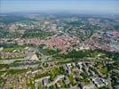 Photos aériennes de Montbéliard (25200) - Le Centre Ville | Doubs, Bourgogne-Franche-Comté, France - Photo réf. E123851