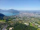 Photos aériennes de Annecy (74000) - Vue générale | Haute-Savoie, Rhône-Alpes, France - Photo réf. E123884