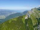 Photos aériennes de Faverges (74210) | Haute-Savoie, Auvergne-Rhône-Alpes, France - Photo réf. E123889 - On apercoit le Lac D'Annecy.