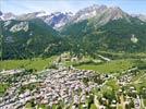 Photos aériennes de Le Monêtier-les-Bains (05220) | Hautes-Alpes, Provence-Alpes-Côte d'Azur, France - Photo réf. E123920