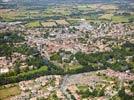 Photos aériennes de Montaigu (85600) - Le Centre Ville | Vendée, Pays de la Loire, France - Photo réf. E124110