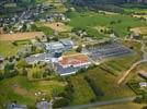 Photos aériennes de "agricole" - Photo réf. E124355 - Il s'agit du siège social du Crédit Agricole des Côtes d'Armor