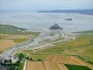 Photos aériennes de Le Mont-Saint-Michel (50170) | Manche, Normandie, France - Photo réf. E124374