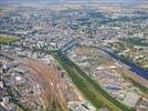 Photos aériennes de Caen (14000) - La Gare et le Sud | Calvados, Basse-Normandie, France - Photo réf. E124396