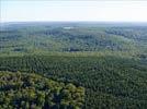 Photos aériennes de "kaiser" - Photo réf. E124698 - Suite aux combats de la Première Guerre Mondiale, des arbres furent plantés sur les zones rouges, inconstructibles.La Forêt d'Argonne donne une idée de l'ampleur de la Bataille de Verdun.