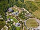 Photos aériennes de Ungersheim (68190) - Autre vue | Haut-Rhin, Alsace, France - Photo réf. E124802 - Il s'agissait d'un parc de loisirs : Le Bioscope. Fermé depuis Septembre 2012.