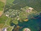 Photos aériennes de "lac madine" - Photo réf. E124859 - Madine 2, son camping et le centre équestre.