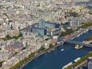 Photos aériennes de Paris (75000) - Autre vue | Paris, Ile-de-France, France - Photo réf. E125056 - La Maison de Radio-France