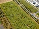 Photos aériennes de "labyrinthe" - Photo réf. E125098 - Le labyrinthe de Sénart 2012