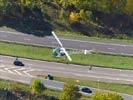 Photos aériennes de Marbache (54820) - Autre vue | Meurthe-et-Moselle, Lorraine, France - Photo réf. E133304 - Un hlicoptre Bell 47.