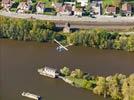 Photos aériennes de Marbache (54820) - Autre vue | Meurthe-et-Moselle, Lorraine, France - Photo réf. E133306 - Un hlicoptre Bell 47.