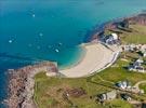 Photos aériennes de Pleumeur-Bodou (22560) - Autre vue | Côtes d'Armor, Bretagne, France - Photo réf. E125476 - Port Glen sur l'le Grande