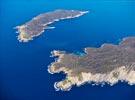 Photos aériennes de "iles" - Photo réf. E125513 - Les îles de Port Cros et de Bagaud