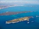 Photos aériennes de "iles" - Photo réf. E125518 - Les îles de Lérins