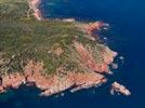 Photos aériennes de Bonifacio (20169) - Le Golfe de Rondinara | Corse-du-Sud, Corse, France - Photo réf. E125747