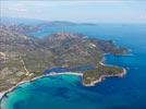 Photos aériennes de Bonifacio (20169) - Le Golfe de Rondinara | Corse-du-Sud, Corse, France - Photo réf. E125749