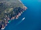 Photos aériennes de Bonifacio (20169) - Le Golfe de Sant'Amanza | Corse-du-Sud, Corse, France - Photo réf. E125751