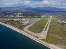 Photos aériennes de "Aérodrome" - Photo réf. E125860 - L'aéroport d'Ajaccio Napoléon Bonaparte