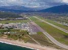 Photos aériennes de "aeroport" - Photo réf. E125861 - L'aéroport d'Ajaccio Napoléon Bonaparte