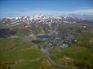 Photos aériennes de Besse-et-Saint-Anastaise (63610) | Puy-de-Dôme, Auvergne, France - Photo réf. E126338 - Panorama de Super Besse et du Massif du Sancy