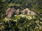 Photos aériennes de Ille-sur-Têt (66130) | Pyrénées-Orientales, Occitanie, France - Photo réf. E126357 - Les Orgues d'Ille