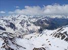 Photos aériennes de "vallée" - Photo réf. E126427 - Panorama depuis le Pic du Midi de Bigorre vers la valle de Barges et le Sud