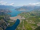 Photos aériennes de "serre" - Photo réf. E126779 - Vue générale du lac de Serre-Ponçon