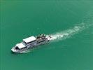 Photos aériennes de "bateau" - Photo réf. E126837 - Le Louisiane sur le lac de Vouglans