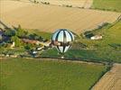 Photos aériennes de "montgolfières" - Photo réf. E128529 - Lorraine Mondial Air Ballons 2013 : Vol du Mercredi 31 Juillet le soir lors du Record Mondial de Dcollage en Masse. (Greatest Mass Ascent)