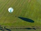 Photos aériennes de "2013" - Photo réf. E128638 - Lorraine Mondial Air Ballons 2013 : Vol du Jeudi 1 Août le matin lors du Record Mondial de Décollage en Ligne. (The Great Line, In-line Mass Ascent)