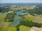 Photos aériennes de Carsac-de-Gurson (24610) - Le Lac de Gurson | Dordogne, Nouvelle-Aquitaine, France - Photo réf. E128760
