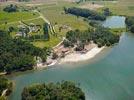 Photos aériennes de Carsac-de-Gurson (24610) - Le Lac de Gurson | Dordogne, Nouvelle-Aquitaine, France - Photo réf. E128765