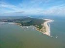 Photos aériennes de Le Verdon-sur-Mer (33123) - Autre vue | Gironde, Aquitaine, France - Photo réf. E129589 - La Pointe de Grave  l'embouchure de la Gironde