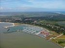 Photos aériennes de "port" - Photo réf. E129595 - Port Medoc