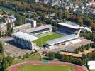 Photos aériennes de Longeville-lès-Metz (57050) - L'Ile Saint-Symphorien | Moselle, Lorraine, France - Photo réf. E130737 - Le stade Saint-Symphorien.