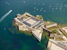 Photos aériennes de "port" - Photo réf. E131648 - La citadelle de Port-Louis