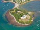 Photos aériennes de Hôpital-Camfrout (29460) - Autre vue | Finistère, Bretagne, France - Photo réf. E131672 - L'Ile de Tibidy devenue artificiellement une presqu'le