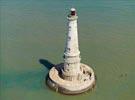 Photos aériennes de Le Verdon-sur-Mer (33123) | Gironde, Aquitaine, France - Photo réf. E131712 - Le Phare de Courdouan