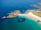 Photos aériennes - Paysages du littoral - Photo réf. E131766 - Presqu'île à Cléder