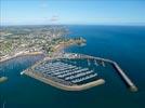 Photos aériennes de "saint" - Photo réf. E131772 - Port de Saint-Quay-Portrieux