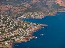 Photos aériennes de Saint-Raphaël (83700) - Autre vue | Var, Provence-Alpes-Côte d'Azur, France - Photo réf. E131989 - La Calanque d'Anthor