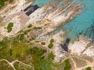 Photos aériennes de "calanque" - Photo réf. E131991 - Petite calanque pour petite plage intime