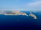 Photos aériennes de Marseille (13000) | Bouches-du-Rhône, Provence-Alpes-Côte d'Azur, France - Photo réf. E131997 - Le Cap Croisette et le Massif de Marseilleveyre