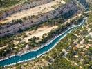 Photos aériennes de Cassis (13260) | Bouches-du-Rhône, Provence-Alpes-Côte d'Azur, France - Photo réf. E132025 - La Calanque de Port Miou