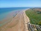 Photos aériennes de "débarquement" - Photo réf. E132985 - Gold Beach, une des 5 plages du débarquement de Normandie