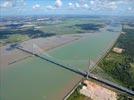 Photos aériennes de "pont" - Photo réf. E132986 - Le pont de Normandie