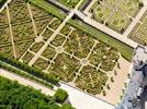 Photos aériennes de Villandry (37510) - Le Château et ses jardins | Indre-et-Loire, Centre-Val de Loire, France - Photo réf. E133714